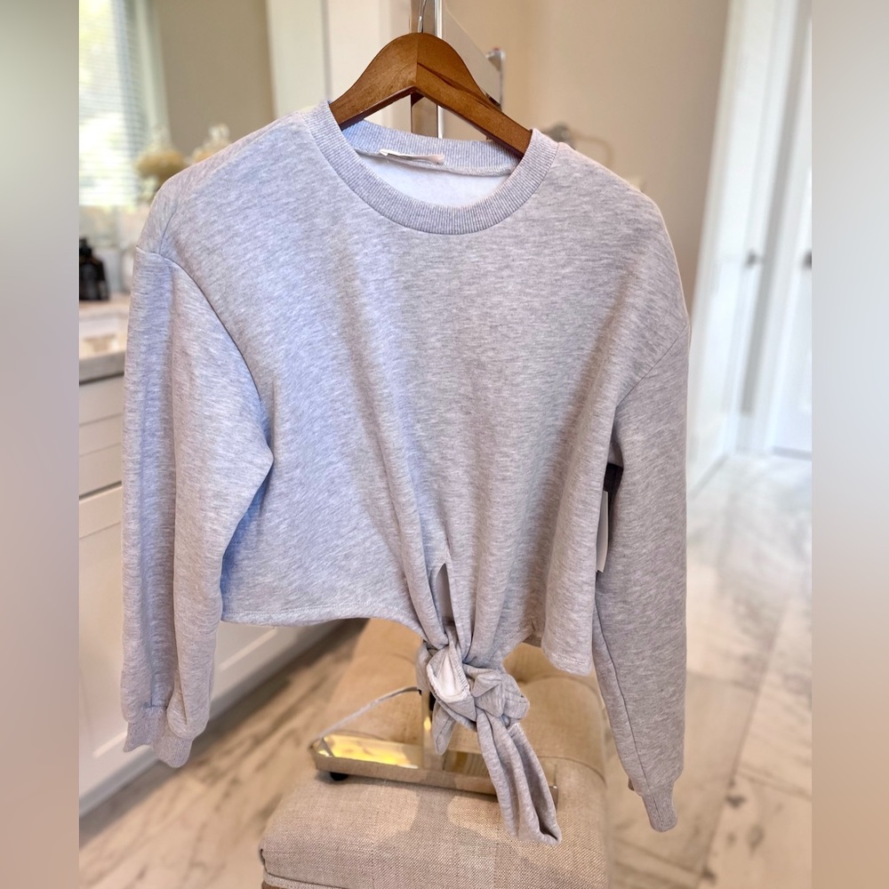 Light gray sweater